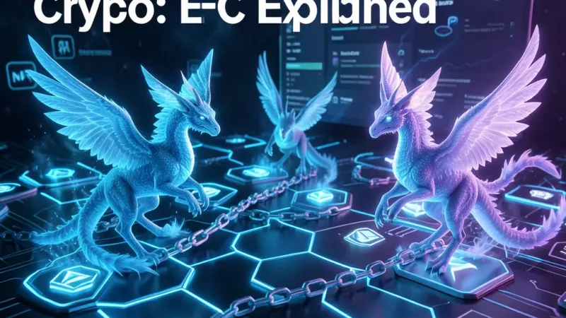 Etherions Faston Crypto EFC digital token blockchain NFT gaming ecosystem overview visual 2026